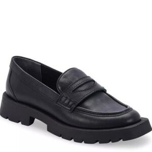 Dolce Vita Like New Black Sz 9.5 Elias Loafer Preppy Academia
